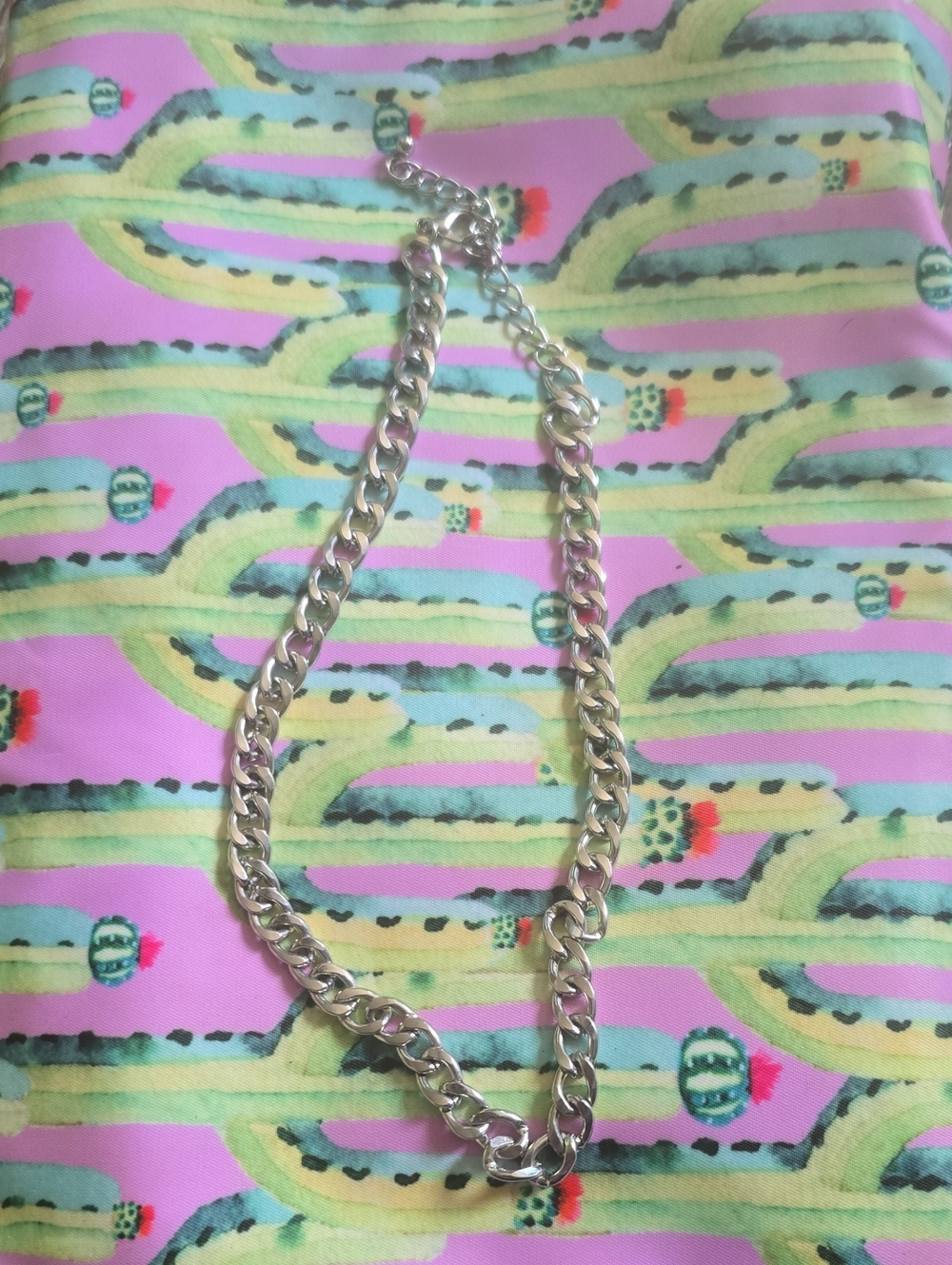 Silver Chain Necklace - Stylish Everyday Accessory